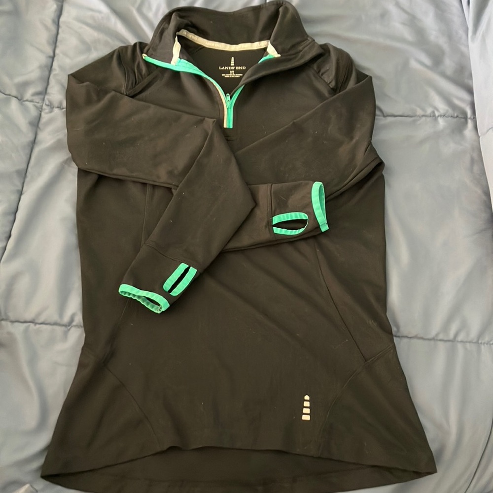 Ladies small running shirt lands end barely if ever worn